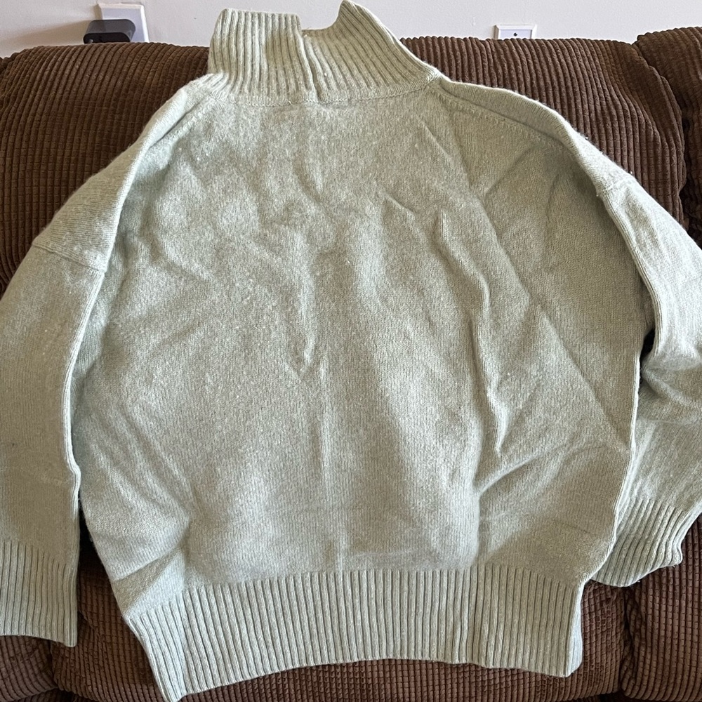 Green sweater